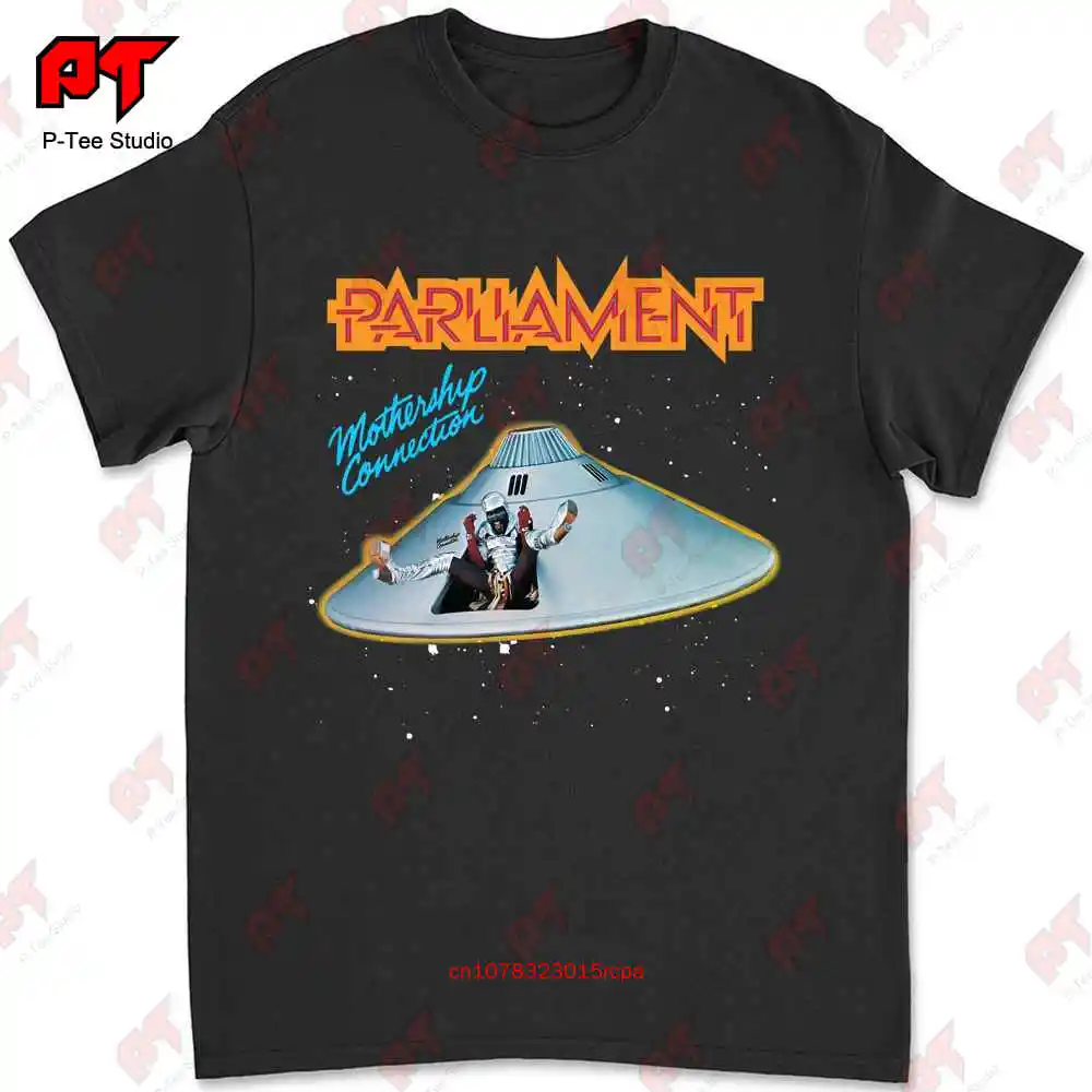 Mothership Connection licenciado Rock N Roll T-shirt, C36H