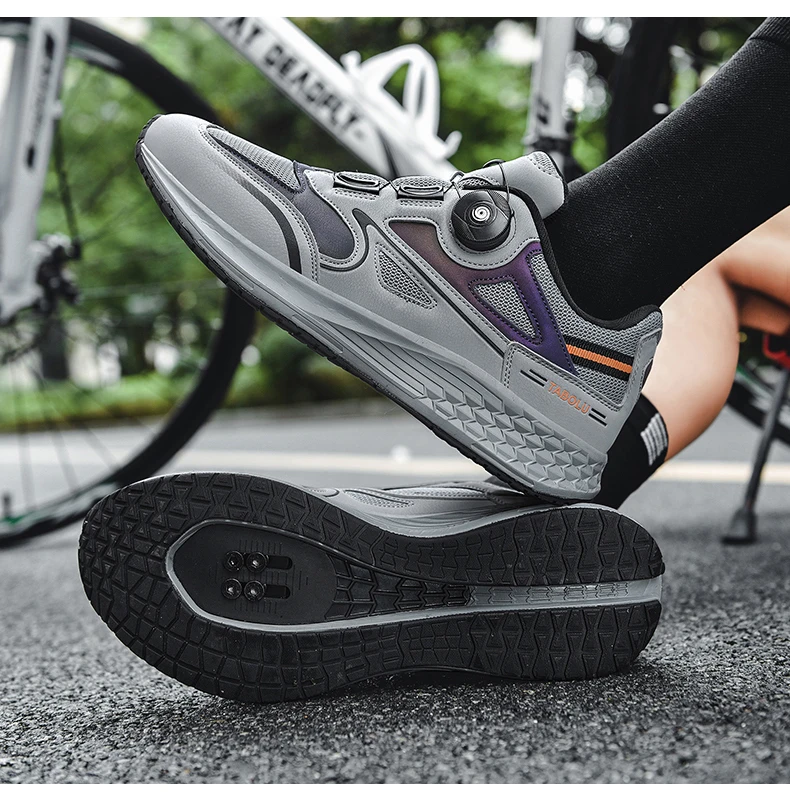 MTB-Fahrradschuhe für Herren, 2024, flacher Boden, Dirt Bike, Rennen, Bergschuhe, Fahrrad, Innenstollen, Sperrklampe, Trekking, Radfahren, Sneake – Detail 8