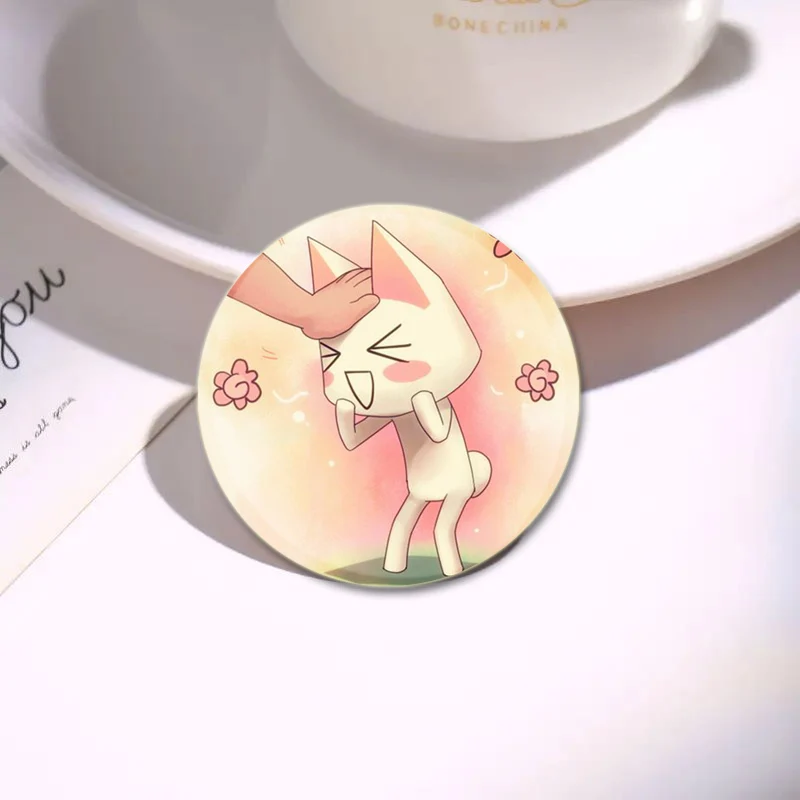 Anime Toro Inoue Pins,funny Cartoon Badge,Handmade Tinplate Brooches,Breastpin for Backpack Clothes Gifts Accessory 32/44/58mm