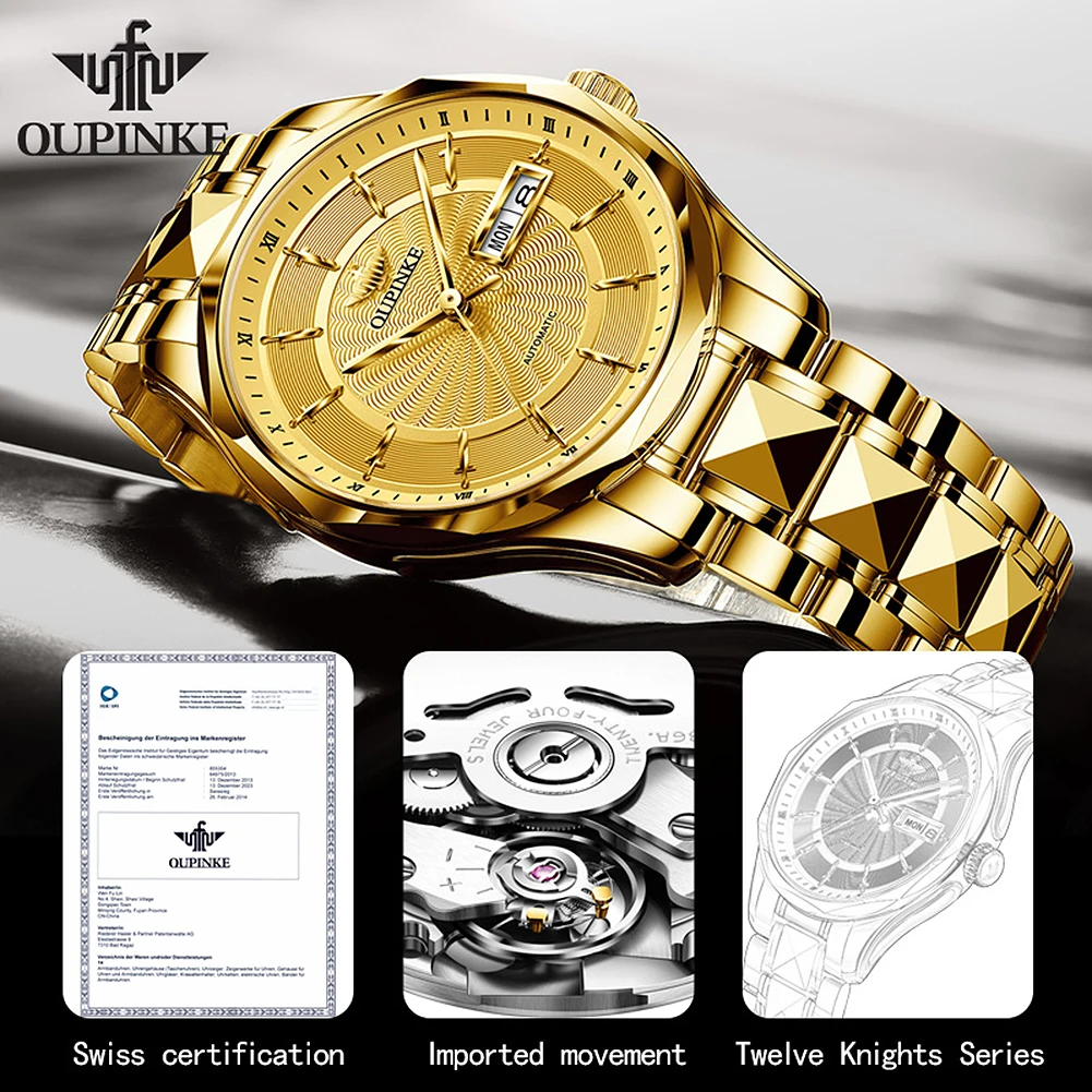 OUPINKE 3172 Herrenuhr Origina – Luxury Watch Hd Bewertung und Preis
