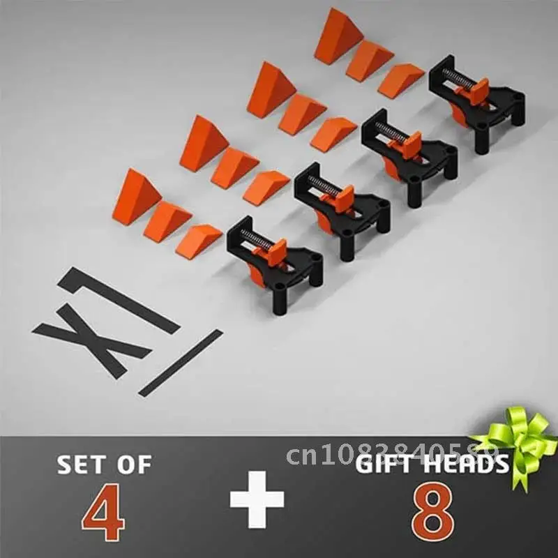 

Carpenter Right Angle Clamp 12pcs 60 90 120 Degree Fixing Clips Woodworking Tool Dropshipping