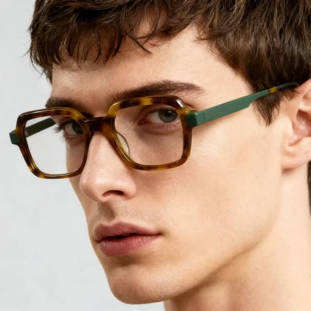 

Acetate Eyeglasses Frame Men Myopia Prescription Optical Glasses Women Luxury Brand Eyewear 0 -0.50 to -6.0