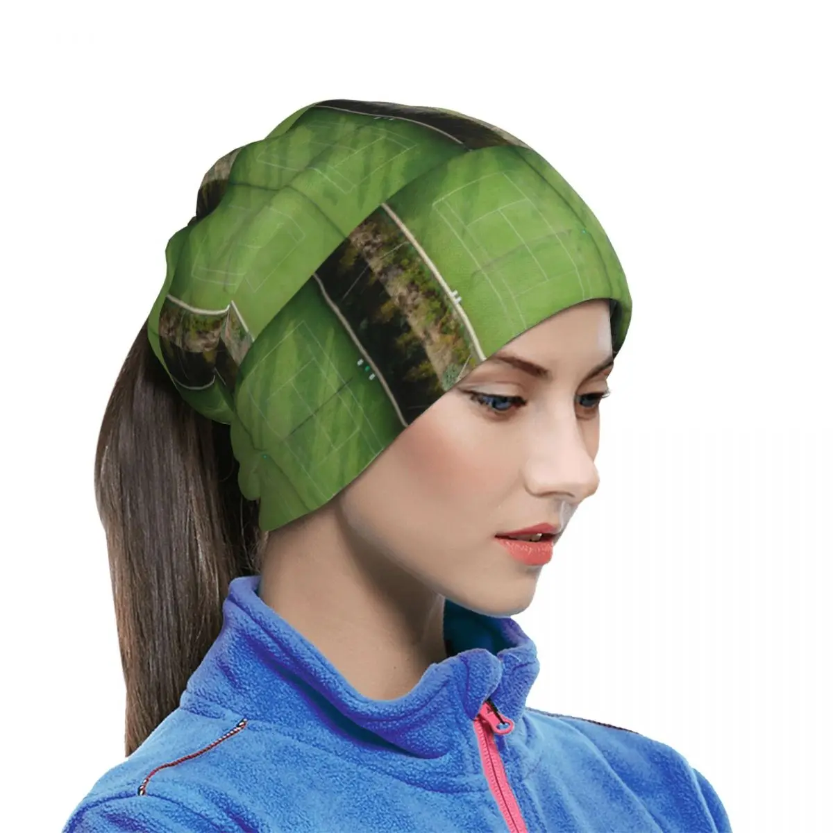 Tennis Court Bandana Neck Cover Printed Mask Scarf Outdoor Sports Headwear Unisex Adult Winter