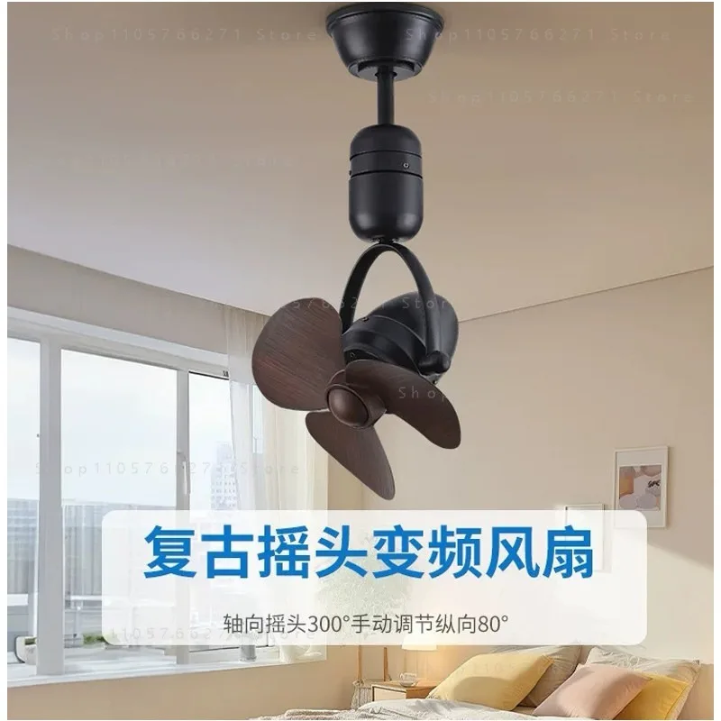 Large Air Volume Ceiling Fan Shaking Head Industrial Small Ceiling Fan Strip Wall-mounted Dual-purpose Without Lamp