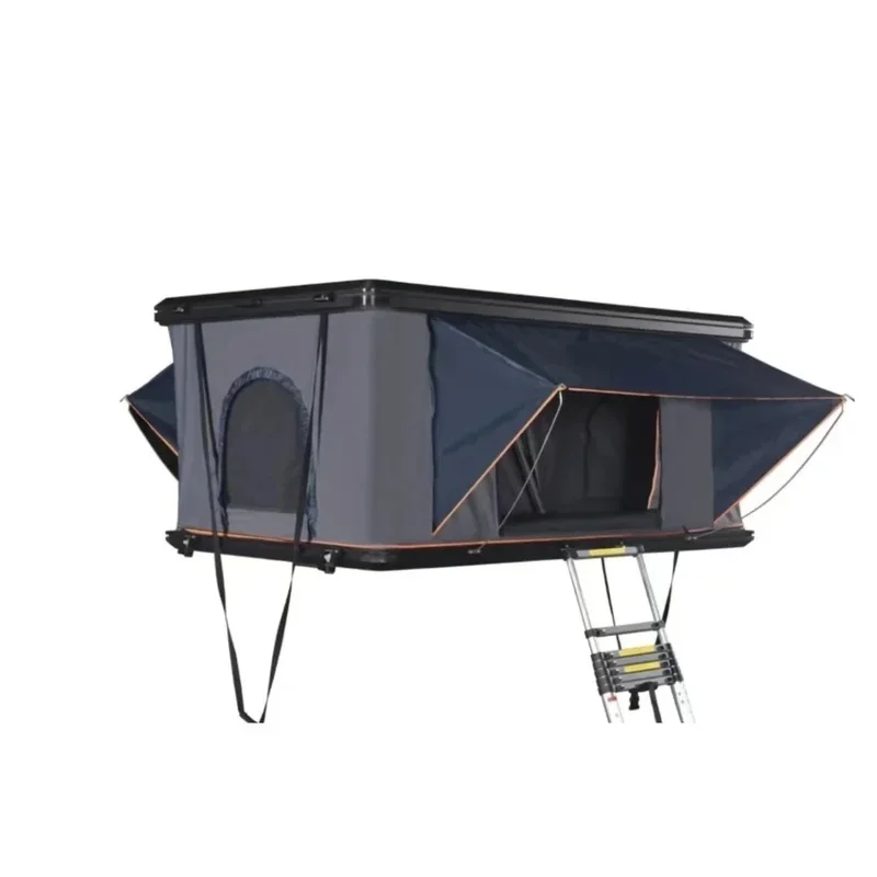 Sturdy Universal Aluminum Hard Shell Rooftop Tent 4 Season Waterproof for SUV Pickup Overland Camping