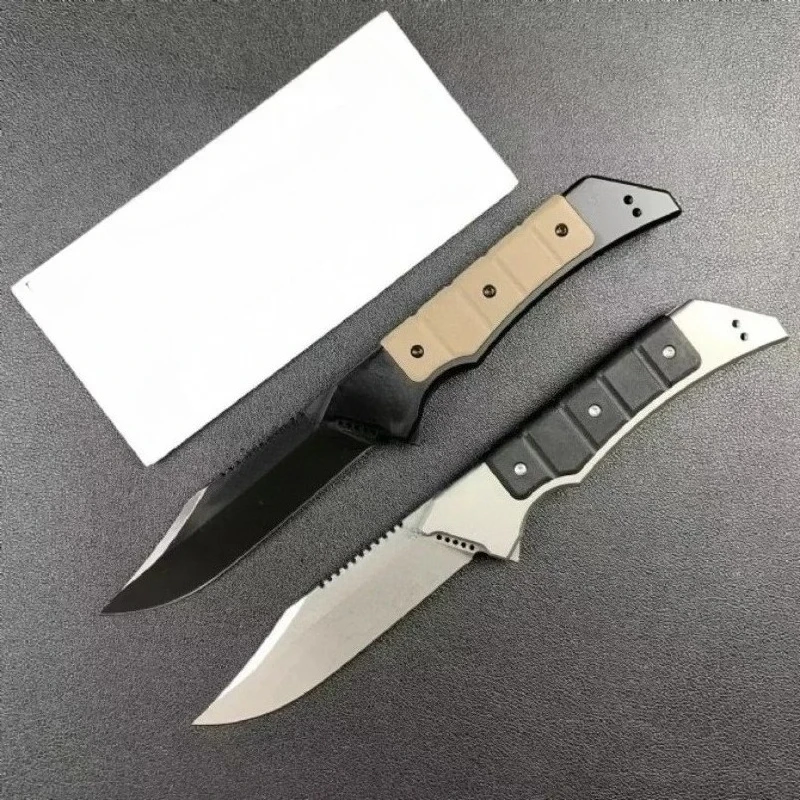 

Складной нож 0223 из стали CPM20CV с рукоятью из стекловолокна и нержавеющей стали, для кемпинга, выживания в дикой природе, портативный, для фруктов