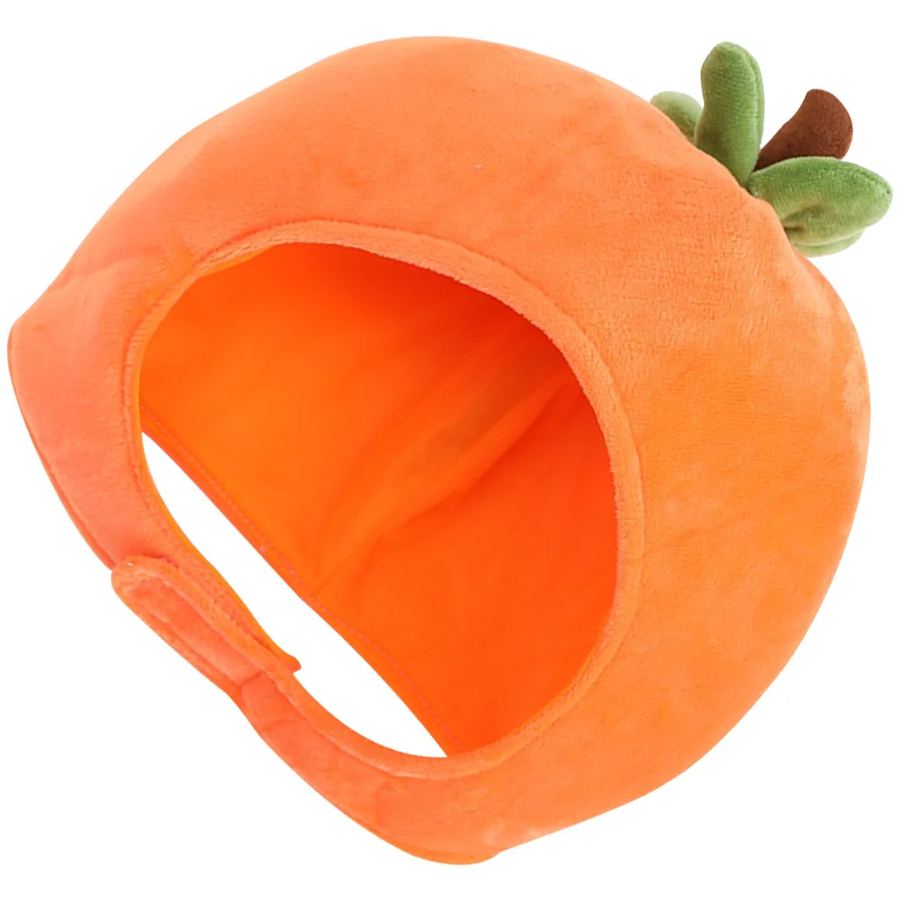 Persimmon Headgear Hat Hats Party Selfie Cosplay Headwear Plush Costume for Adults