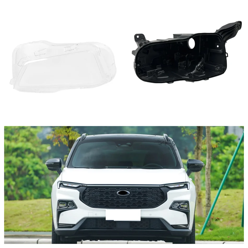 For Ford Equator Sport 2022 2023 Car Replacement Parts Base Head Lamp Shell Headlamp Base Fixing Bracket Front Headlamp Cover