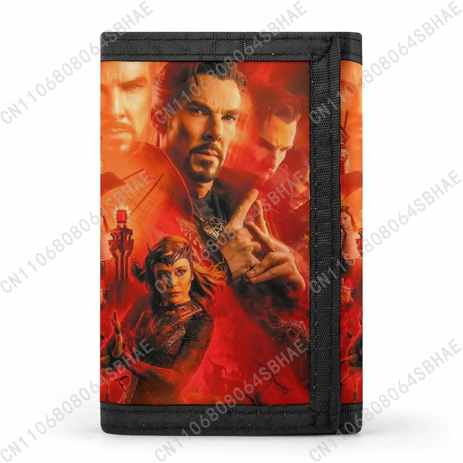 

Marvel Doctor Strange Tri Fold Wallet Teenage Girls Boys Slim 3 Fold Card Personalized Pattern Purse School Daily Use Cosplay
