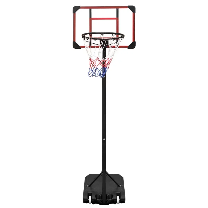 

Basketball rack Outdoor, household removable lifting blue ball frame, indoor training shooting rack