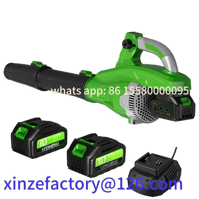 

Customizable 21V High Power Storm Industrial Power Hair Dryer Dual Battery Dust Removal