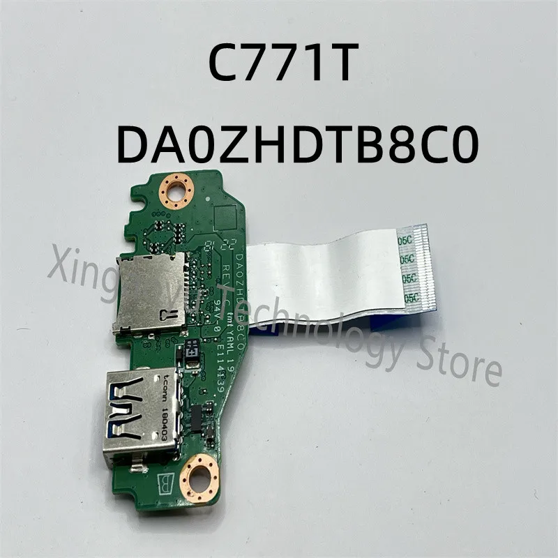 Original For Acer Chromebook C771T USB Board with Cable 55.GNZN7.001 DA0ZHDTB8C0 100% Test Terfect