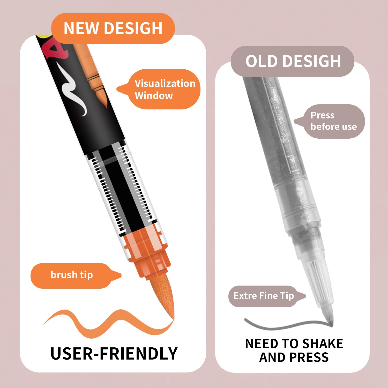 168/120/72/60/48/36/24/12 أقلام تحديد أكريليك سائلة مباشرة، تستخدم الطلاب لون الرسم الاحترافي الفني #6