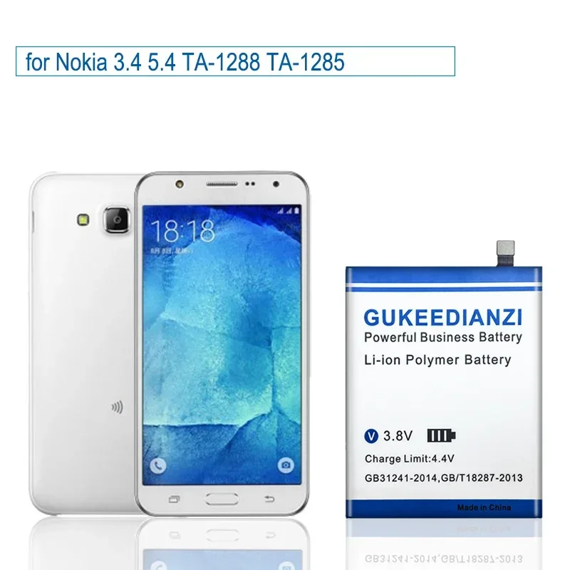 HQ430 4700mAh Mobile Phone Battery For Nokia 3.4 5.4 TA-1288 TA-1285 TA-1283 TA-1333 TA-1340 TA-1337 TA-1328 TA-1325