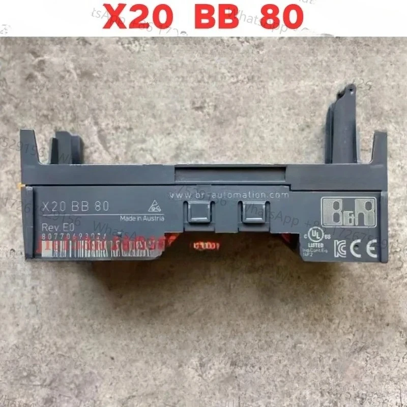 قاعدة الوحدة المستخدمة X20 BB 80 تم اختبار الوظيفة العادية بشكل جيد