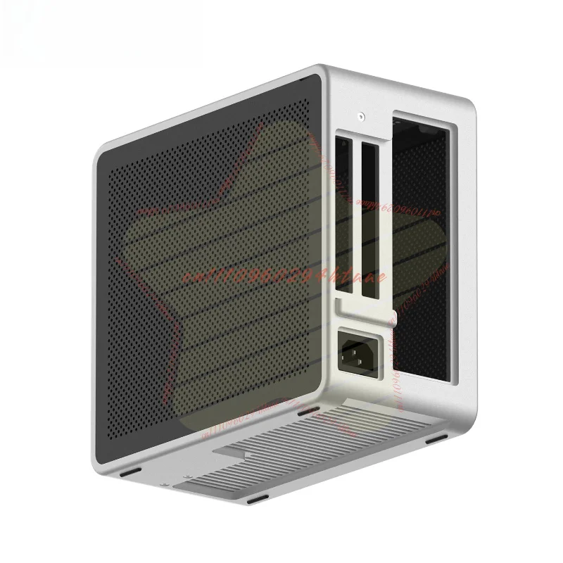 Mini ITX PC Case Full Aluminum Alloy Unibody A4 Desktop Computer Chassis Compact Small Form Factor SFF Enclosure