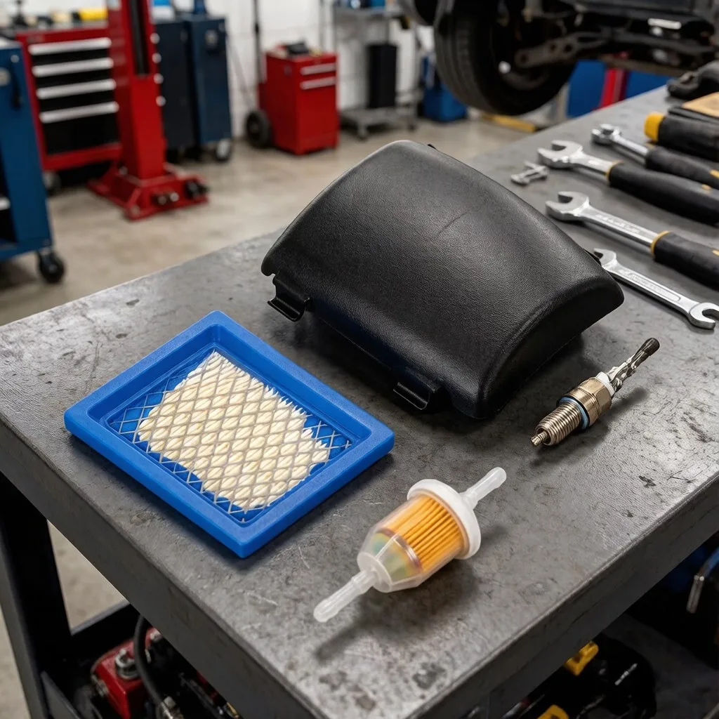 Air Filter Cover for XT650 XT675 Engine Series Supporting 65hp and 675hp Output in for Lawn Mower and for tractor Attachments