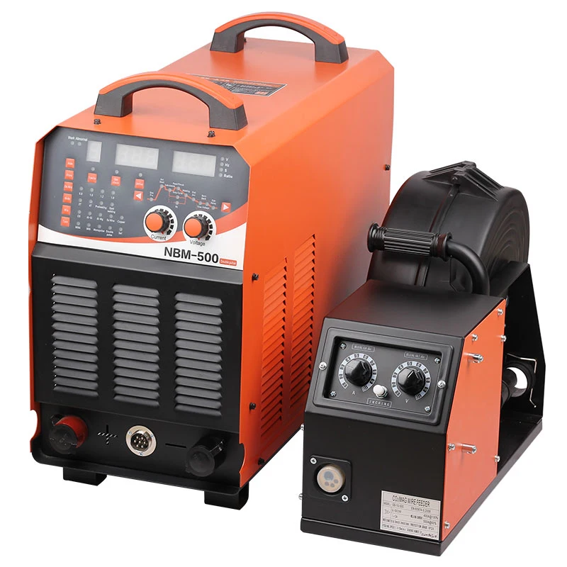 

MIG-500 Portable MIG/MAG Welding Aluminum NBM-500 AC DC Welder Micropulse Welder Industrial Grade 380V
