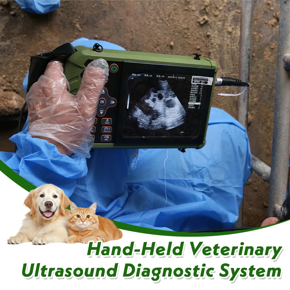 Portable Pregnancy Ultrasound Veterinary Scanner Machine for Animal Cats/Dogs/Pigs/Sheep Pregnancy Test Pregnancy Calculator