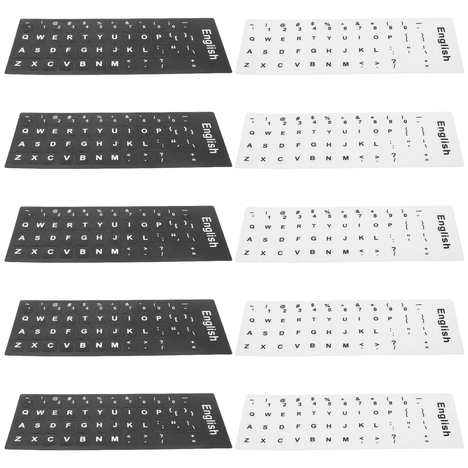 

Keyboard Film Replacement Stickers Computer for Laptop English Letters Keyboards