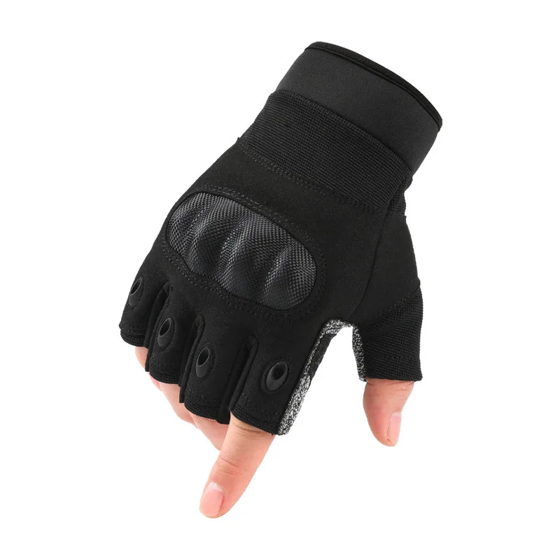 Special Forces Tactical Cut-Resistant Gloves Level 5 Carbon Fiber Material Hard Shell Protection Motorcycle Riding Anti-Slip