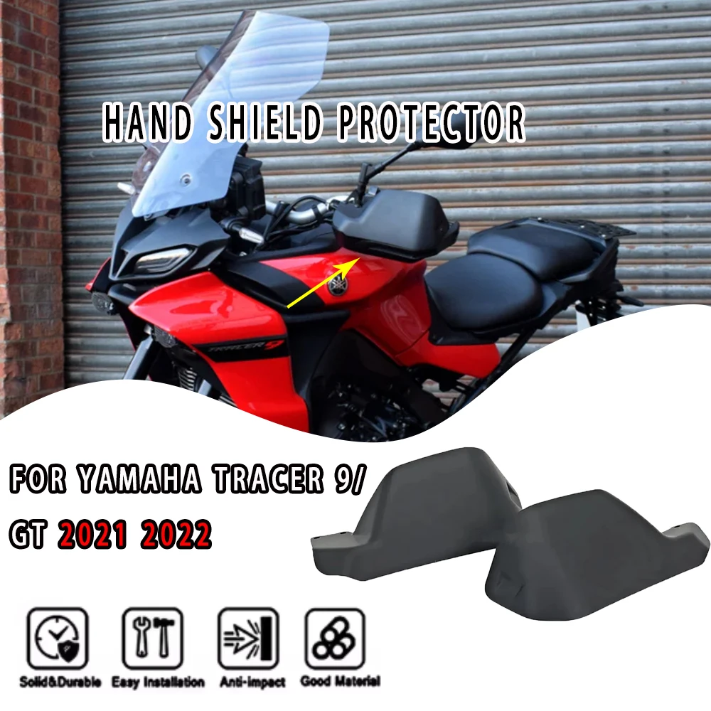 

Для Yamaha Tracer 9 Tracer9 GT 2021 2022 черный аксессуар, защита для рук мотоцикла, защита лобового стекла