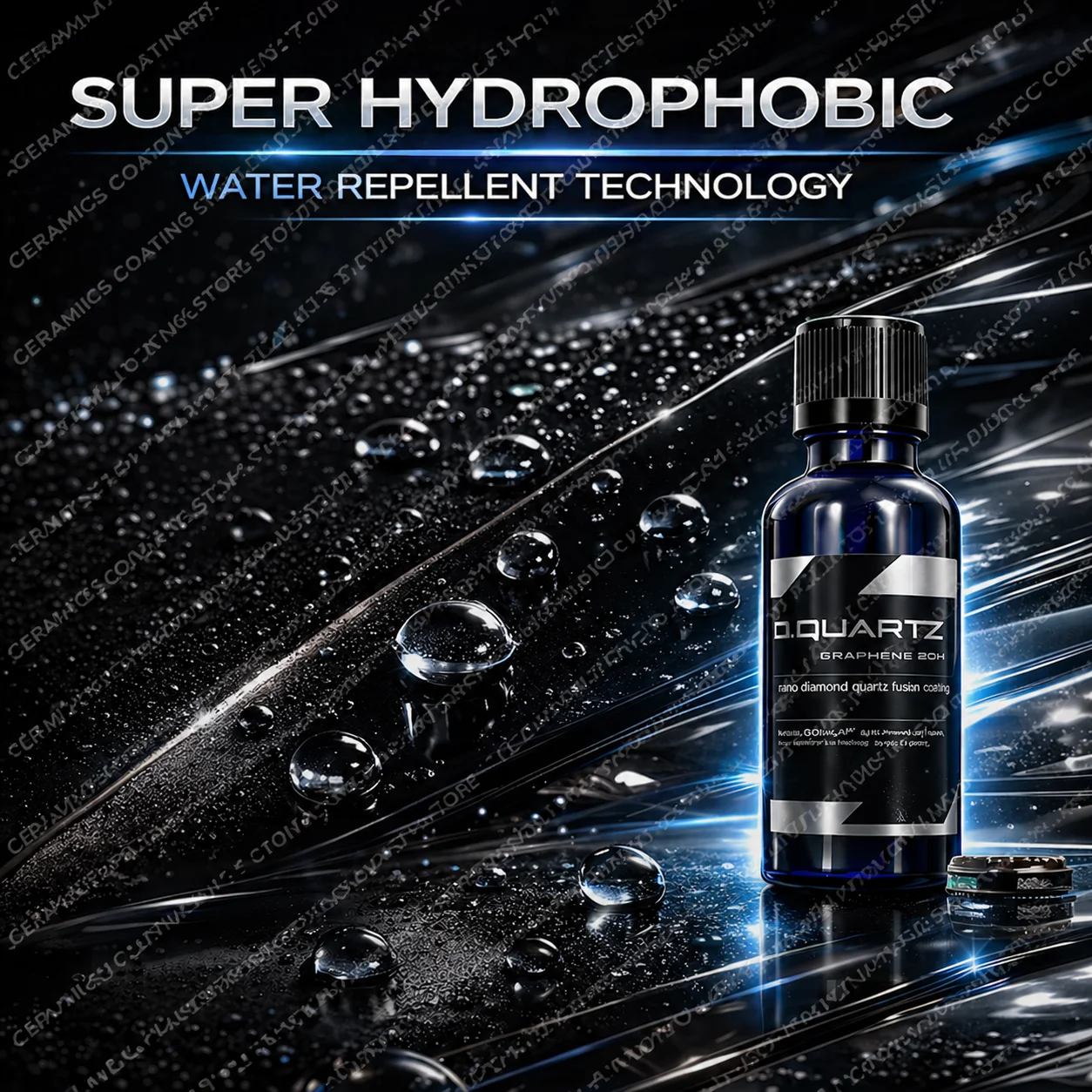 Graphene Ceramic Coating 20H with Self Healing and UV Track Technology Car Detailing Professionals 10+ Years of Protection