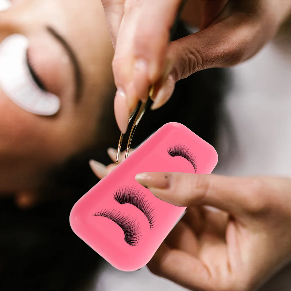 6 pezzi cuscinetti per innesto ciglia cuscini per fronte in silicone supporto per ciglia finte strumenti per estensione ciglia forniture supporto per ciglia finte