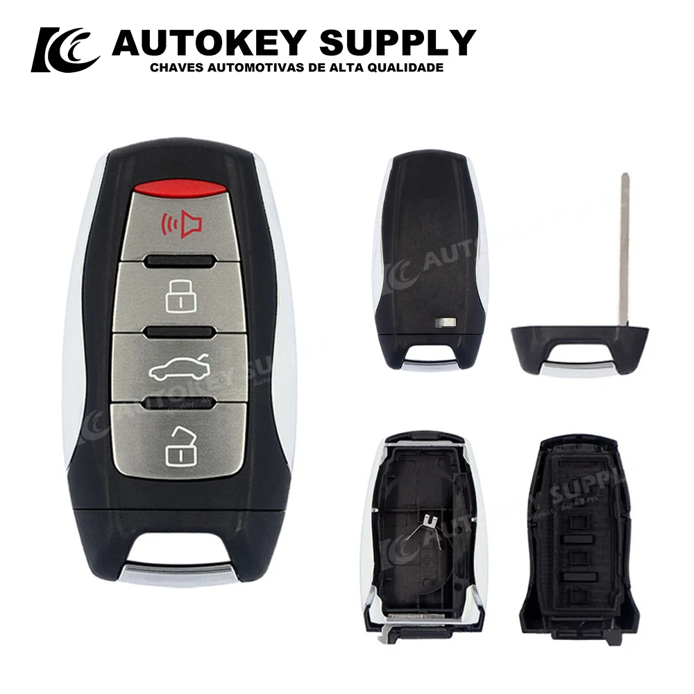 

ForGreat Wall H8 Smart Card Key Shell 4 Buttons Autokeysupply AKGAF107