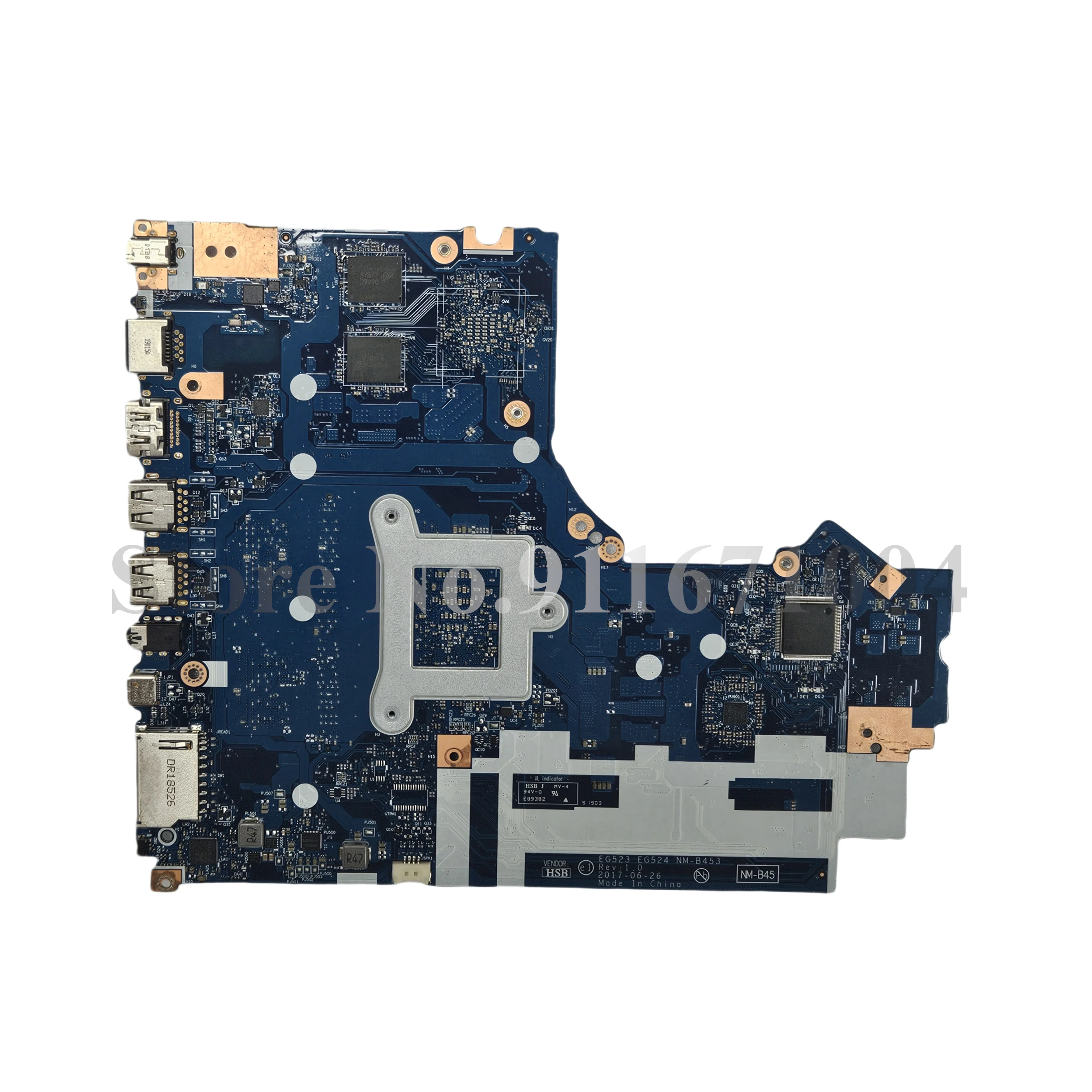 Imagem -02 - Placa-mãe Portátil para Lenovo Ideapad Ideapad 33015ikb 330-17ikb Nm-b453 I58250u I79550u Cpu N530 2g Gpu 4gb Ram 100 de Trabalho