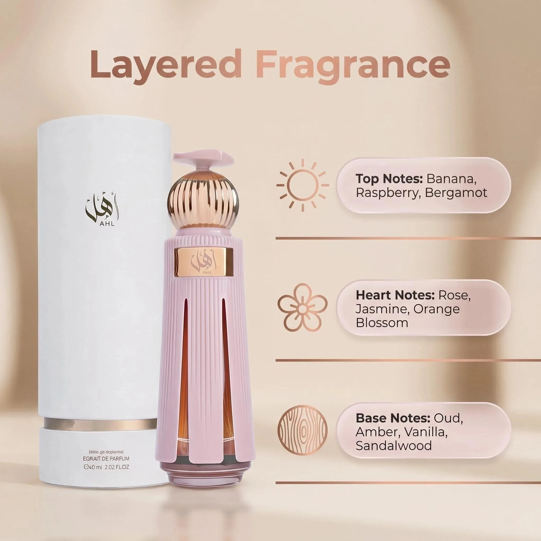 

Ahl Ahmed Al Maghribi Unisex Eau De Parfum 60ml Luxury Dubai Arabian Perfume Long Lasting Oud Floral Scent For Men Women Gift