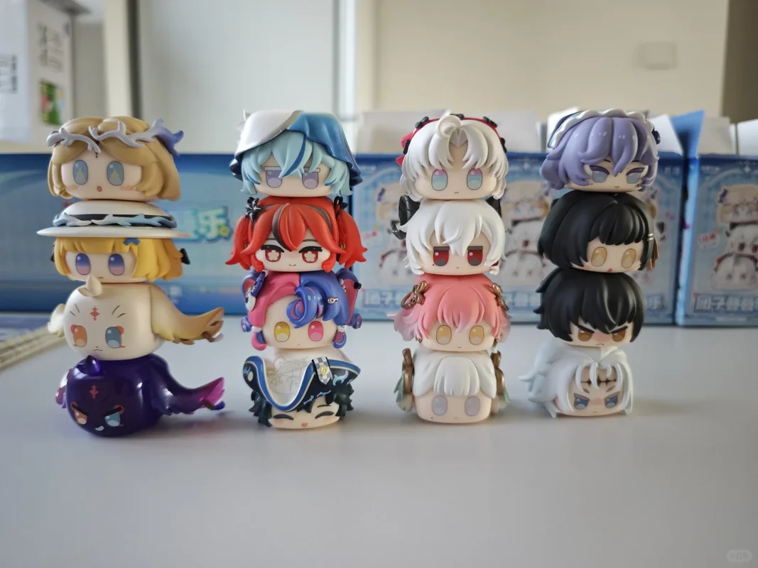 New Genuine Wuthering Waves Doll Series Blind Box Kawaii Mystery Box Desktop Decoration Anime Figure Christmas Gift Trendy Toy