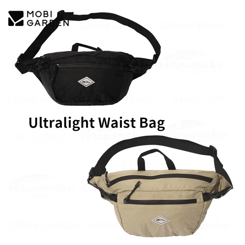 MOBI GARDEN Camping Outdoor Travel Messenger Bag Portable Mini Pocket Bag Wallet Casual Sports Running Ultralight Waterproof Bag