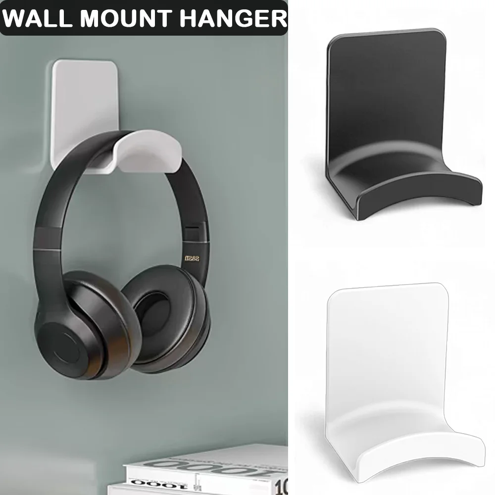 

Multifunctional Headphone Storage Stand Punch-free Headset Holder E-sports Game Accessories Hanging Headphone Hooks Wall Hanging