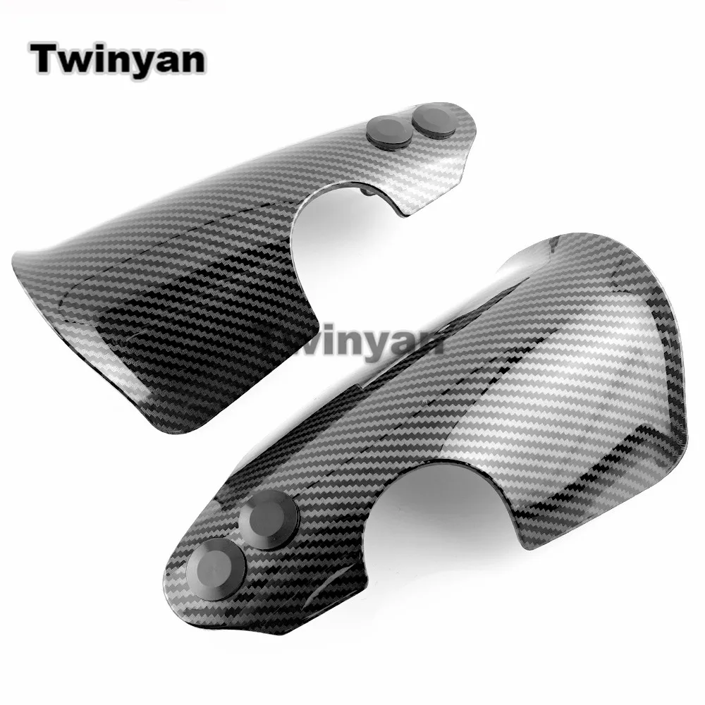 Handguard Fairing Club Style Hand Handlebar Protection For Harley Softail Fat Bob Low Rider S FXLR FXLRS Slim Cafe Racer Cutout 썸네일 2