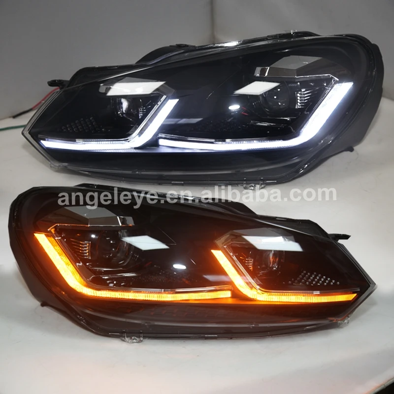 New Design LED Head Light With Projector Lens For 6 Update To 7.5 Style 2009- 2013 Sy