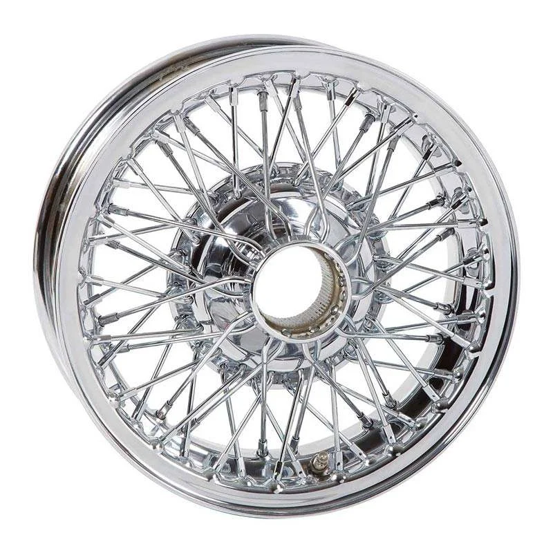 

Hot-selling Custom Lowrider Wire Wheel 72 Spoke Reverse Lace Chrome Rim Classic American Car