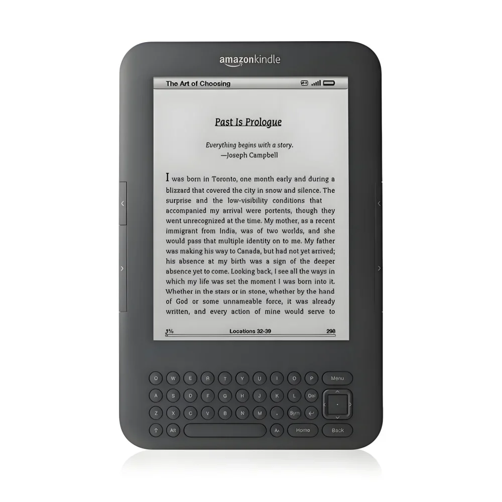 Used K3 keyboard Generation Ebook E Book Eink E-ink Reader 6 Inch Touch Screen Wifi Ereader No Light Better for Kobo