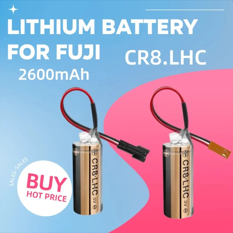 

For FUJI CR8.LHC Lithium Battery 3V 2600mAh