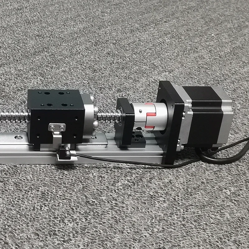 RXSN40 QRXQ Hochpräzise XYZ-Struktur, anpassbare Länge, Schraubschienenmodul mit Schritt-Servomotor-Kernlager, geräuscharm