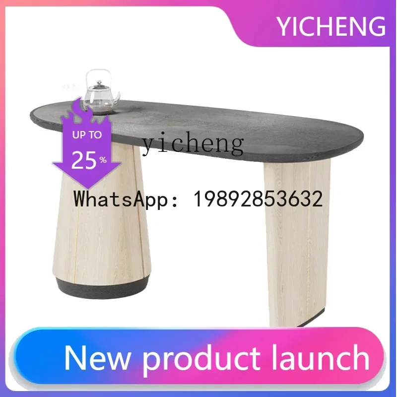 

Mars Rock Balcony Tea Table and Chair Combination Home Living Room Simple Small Tea Table Light Luxury Modern