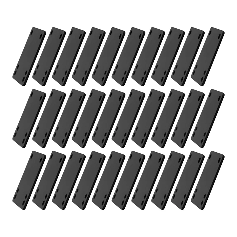 Top!-30 Pcs 3 Mm Skateboard Riser Shock Pads Longboard Rise Pads Skateboard Shock Pads Soft Longboard Shockpads