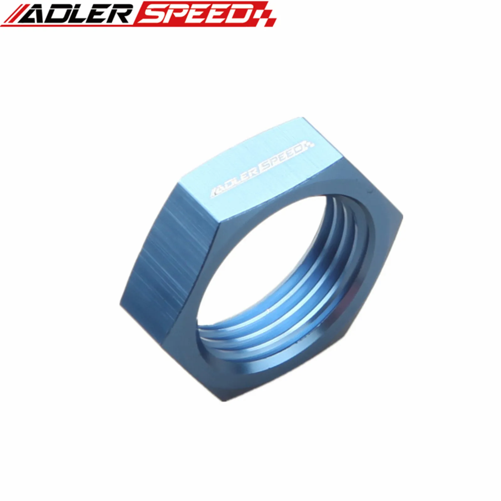 Aluminium an3 an4 an6 an8 an10 an12 an16 Mutter Schott verschraubungen Schlauch adapter anschlüsse schwarz/blau/silber