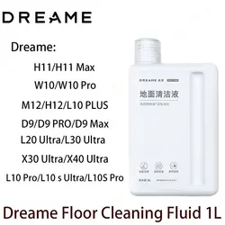 Original Dreame Cleaning solution 1L For X40 Ultra /X50 Ultra /L10s Pro Ultra Complete Cleaning Fluid Accessories