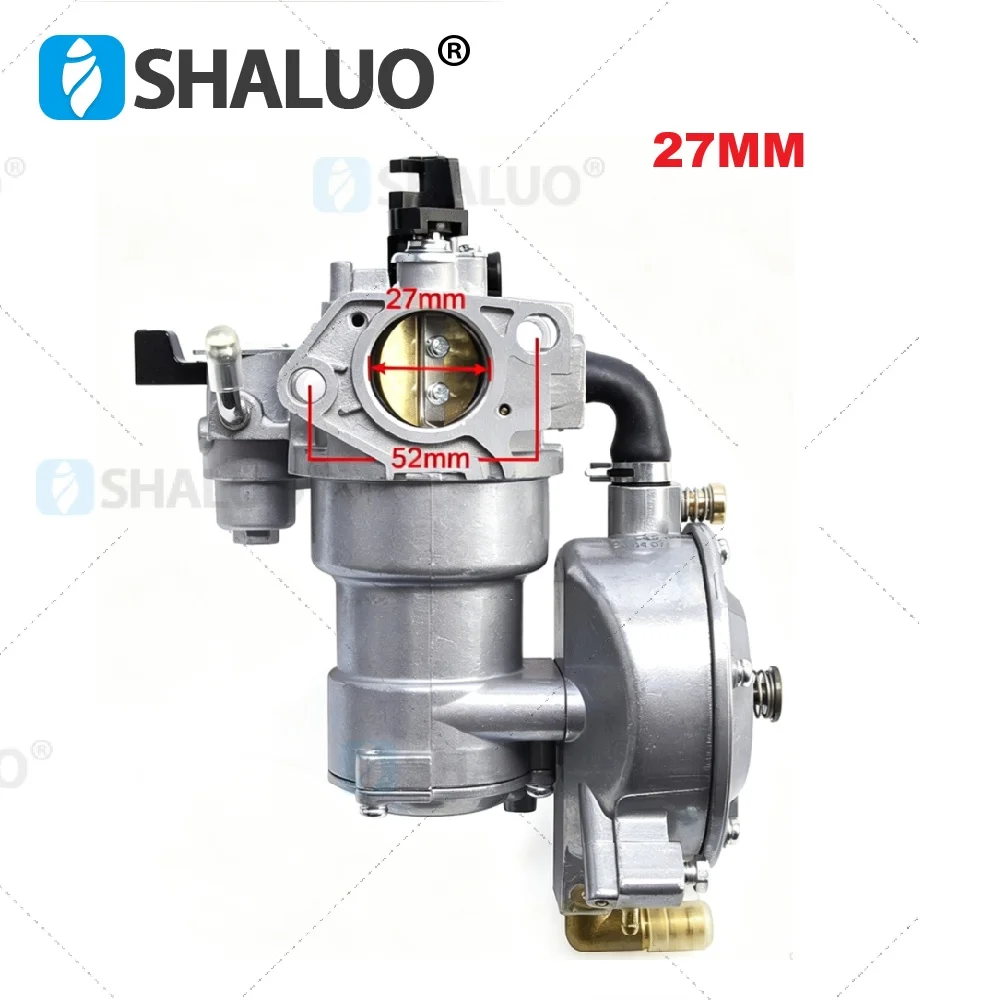 New GX390 188F 190F 5KW Engine Type Dual Fuel LPG Carburetor Auto Switching Carburetor Kit 13HP YQP27A-LPG For Water Pump Parts
