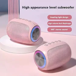 2024 New For Xiaomi Huawei TWS Wireless Speaker Stereo Bass Music Player HD Calls Sound Bar Bluetooth Portable Speakers