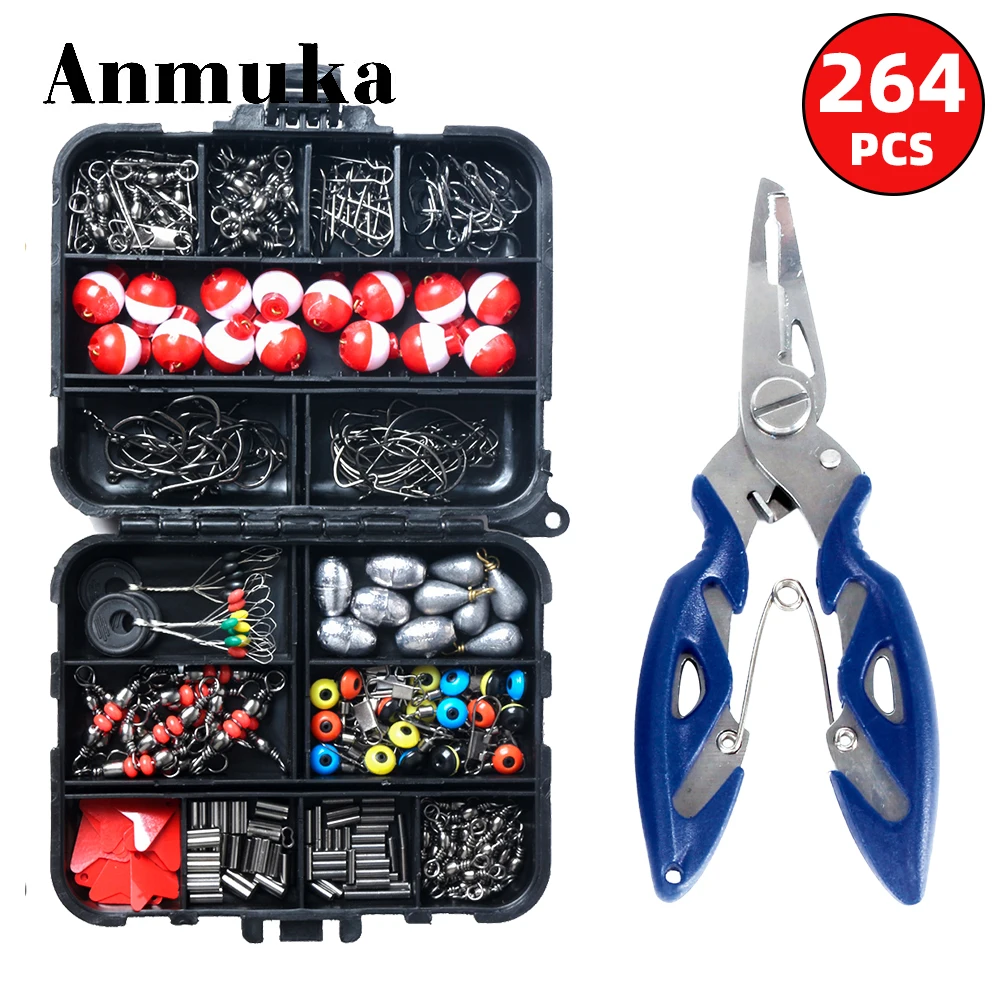 263Pcs/Box Fishing …