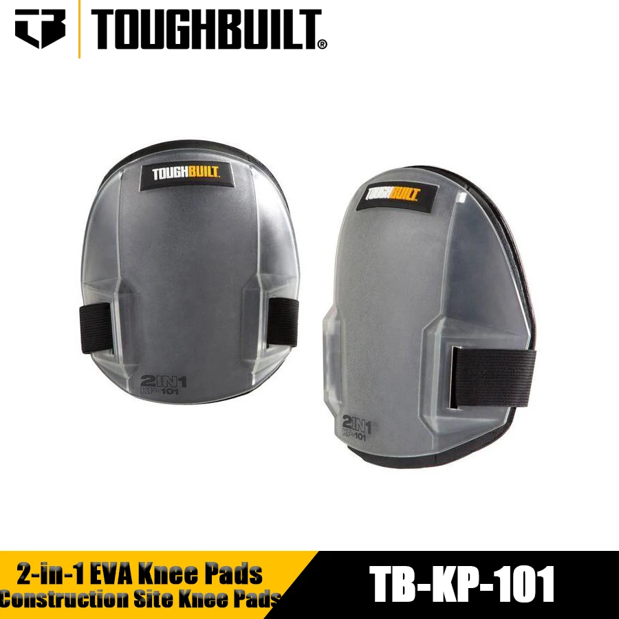 TOUGHBUILT TB-KP-101 2-in-1 EVA Knee Pads Construction Site Knee Pads Knee Protection Tool Power Tool Accessories