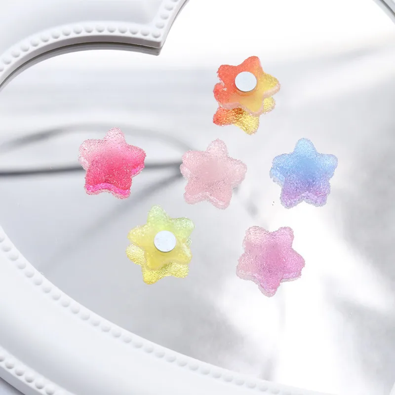 10pcs Heart Star Shape Fridge Magnet Mix Colors Message Board Magnetic Refrigerator Sticker Home Kitchen Decoration Accessories