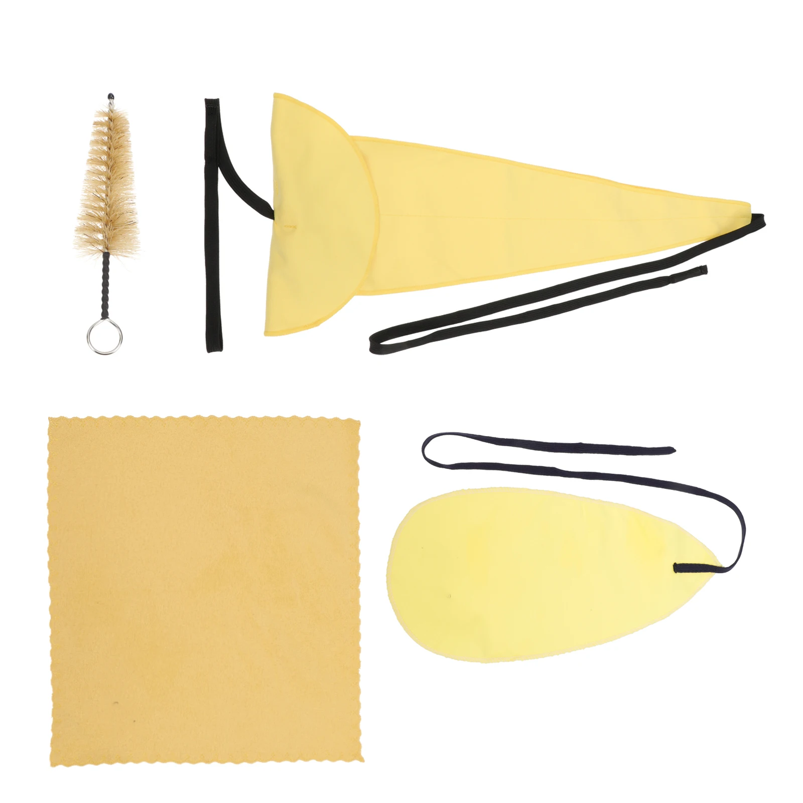 

Sax Cleaning Kit Saxophone Products Cloth Mouthpiece Brush Wipe Care Natural Mane Wipes